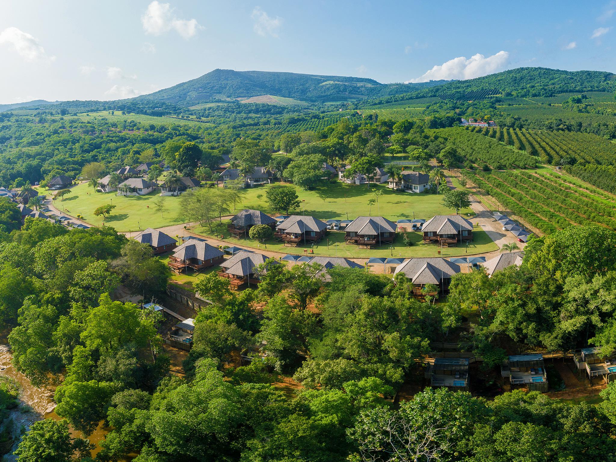 Hazyview Cabanas Buitenkant foto