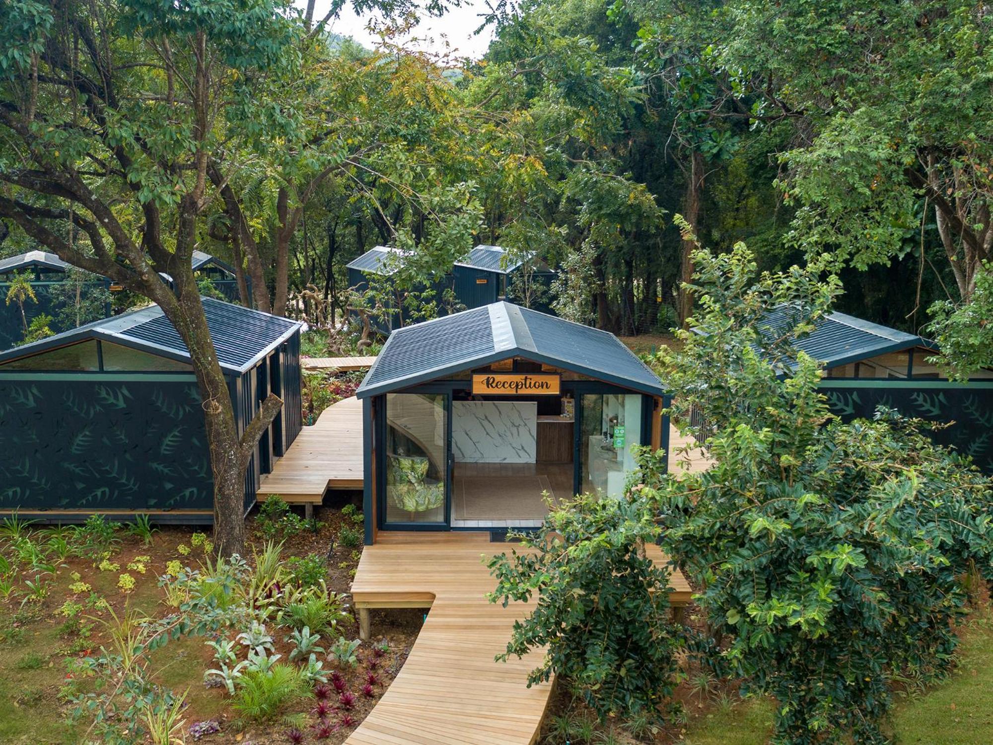 Hazyview Cabanas Buitenkant foto